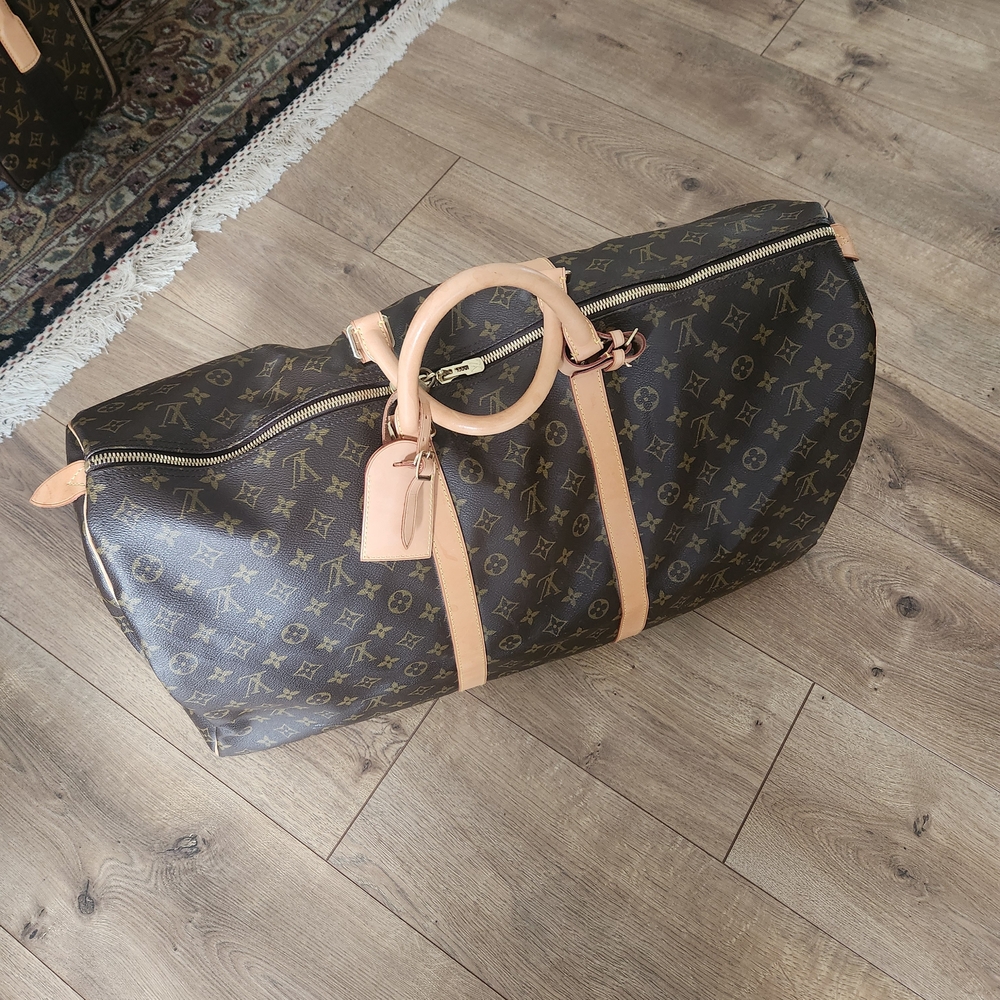Louis Vuitton Monogram Brown Duffel Travel Bag - Picture 4 of 15